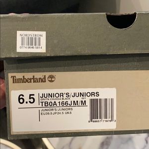 Timberland high top shoes
